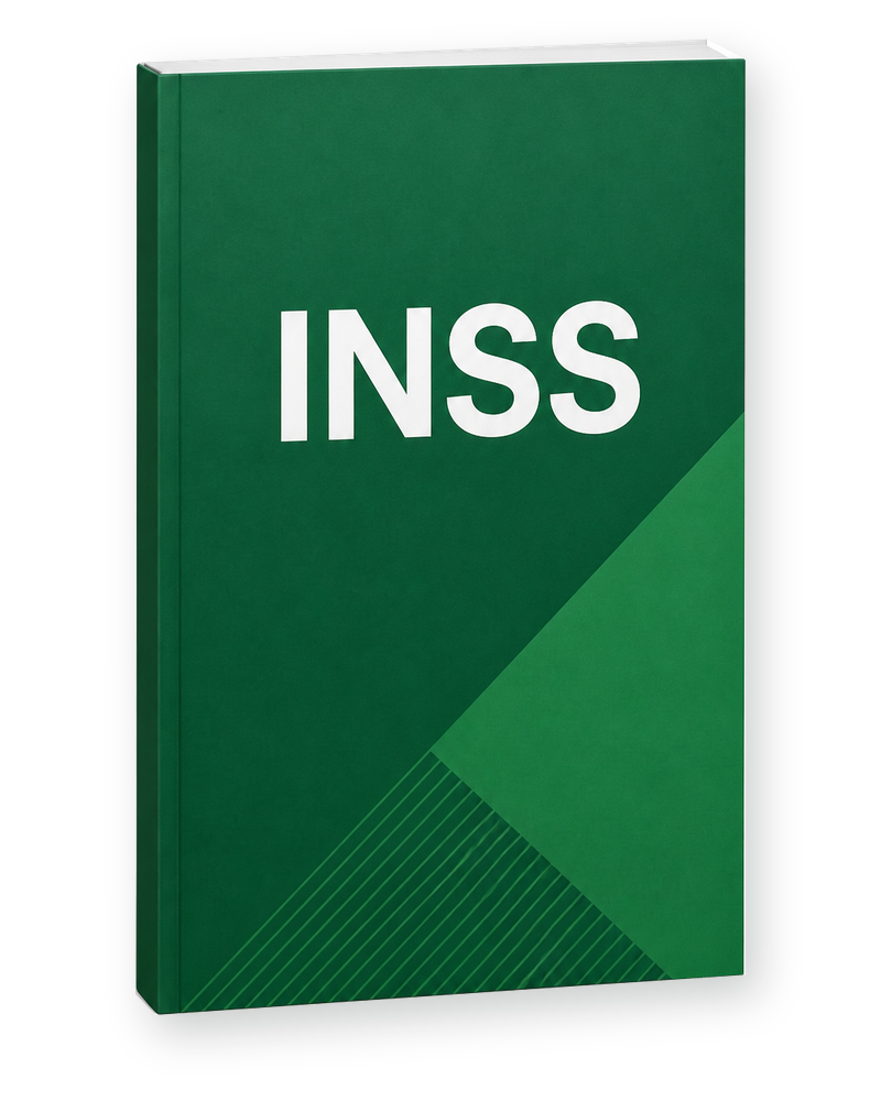 Capa provisória da apostila INSS