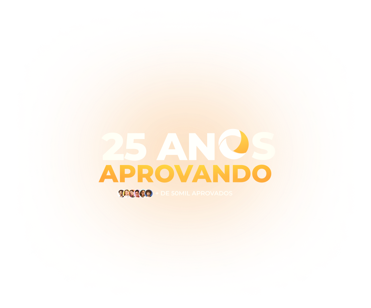 25 anos aprovados